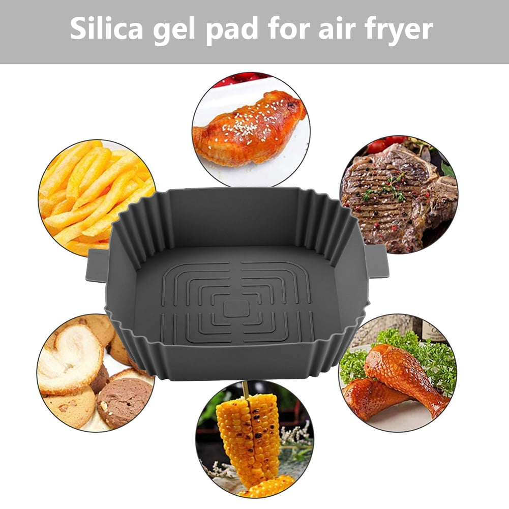 TBOLINE New Silicone Air Fryers Tray Waterproof Oil Proof Airfryer Mat