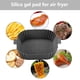 thumbnail image 5 of Bandeja Para Horno Bandeja cuadrada para tartas, disco antiadherente, bandeja para freidoras de aire para herramienta de cocina casera (gris) Likrtyny Libre de BPA, 5 of 5