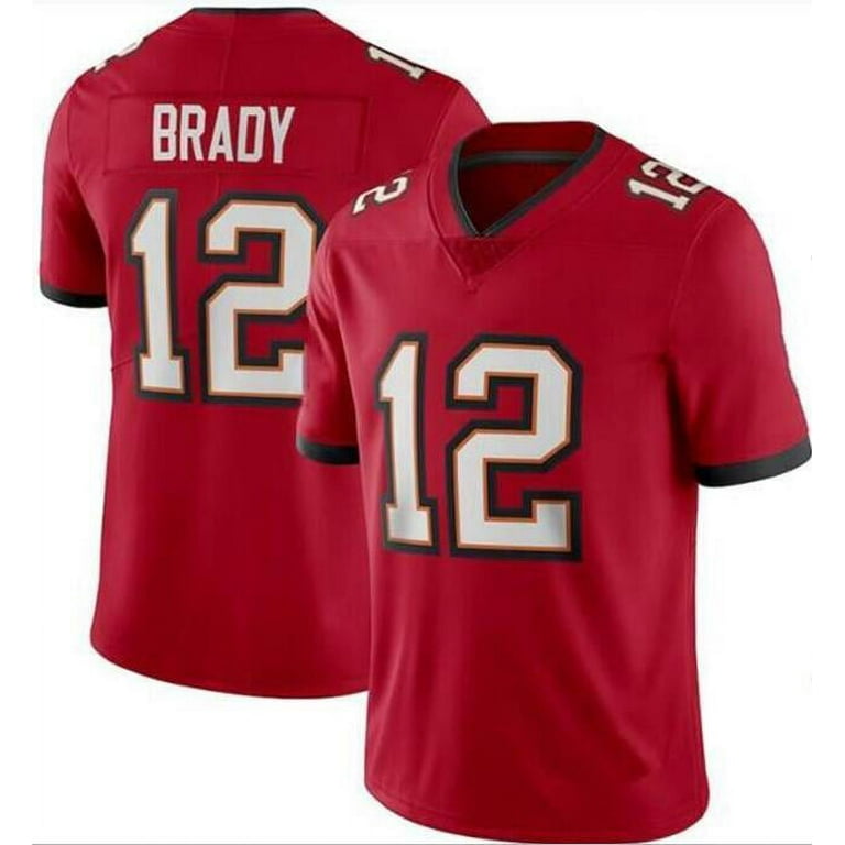 NFL Women 12 Tom Brady Tampas Bayes football jersey Buccaneeres