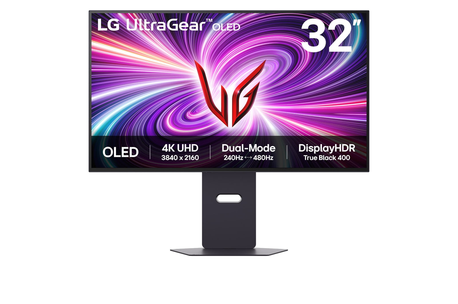 LG UltraGear 32", 3840 x 2160, Violet Gris, 32GS95UV-B