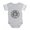Heather Gray, variant on CafePress - Medusa - Cute Infant Baby Football Bodysuit