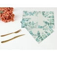 thumbnail image 4 of REGALWOVEN Farmhouse Placemats Set of 6 Linen Placemats for Dining Table Decor Indoor Outdoor Washable Kitchen Table Mat Wipe Clean Green 18*12in, 4 of 5