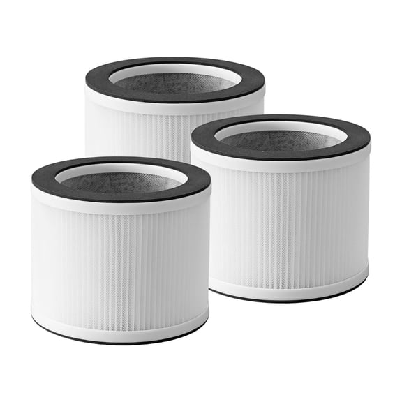 Nispira True HEPA Filter Replacement Compatible with Rigoglioso Air Purifier GL-2109 GL2109. 3 Packs