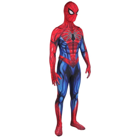 Superhero Onesie Outfit, Adult Spider Manlike Cosplay Costume Outfit for Spider Halloween Party Dress Up