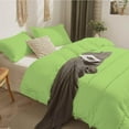 thumbnail image 3 of D.N.G. BEDDINGS 1 Piece Boho Chic Pom Pom Comforter, All Season Down Alternative Bedding Comforter - (Super King Size, Sage) 800 Thread Count, Egyptian Cotton., 3 of 6