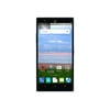 ZTE Lever - 4G smartphone - RAM 2 GB / Internal Memory 16 GB - microSD slot - LCD display - 6" - 1280 x 720 pixels - rear camera 8 MP - front camera 2 MP - Straight Talk - black