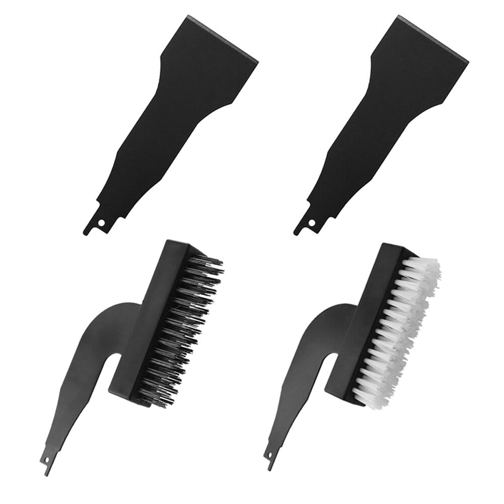 4 Pcs Reciprocating Saws Saber Saws Universal Cleaning Brush Scraper Set Home Household Electric