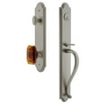 thumbnail image 4 of Grandeur Arc S Grip Single Cylinder Handleset with Baguette Interior Knob, 4 of 5