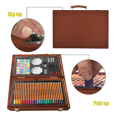 thumbnail image 3 of Kit De Arte, Material De Arte De 139 Piezas Con 2 C Xtellar cafe, 3 of 4