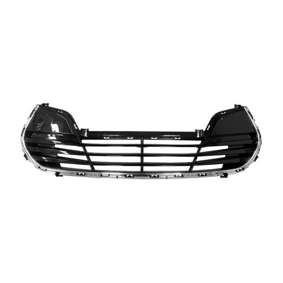 KAI New Standard Replacement Front Center Bumper Cover Grille, Fits 2012-2017 Hyundai Veloster