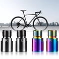 thumbnail image 3 of Youkk 1 Pair Metal Bike Pedal Extender Modified Solid Color Replacement Anodized Anti-rust Protective Spacer Accessories, 3 of 6