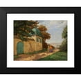 thumbnail image 2 of Wilhelm Velten 18x14 Black Modern Framed Museum Art Print Titled - A Walk in the Palace Park, 2 of 5