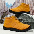 thumbnail image 2 of Mens Snow Boots Winter Shoes Fur Lined Warm Ankle Boots Outdoor Hiking Trekking Trail Runner Sneakers, 2 of 6