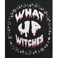 thumbnail image 4 of Old Glory Mens Halloween What Up Witches Witchy Elements Short Sleeve Graphic T Shirt, 4 of 6