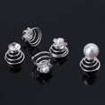 thumbnail image 5 of 10pcs Wedding Pearls Flower Hairpins Swirl Spirals Twist Tiara Hair Jewelry, 5 of 5