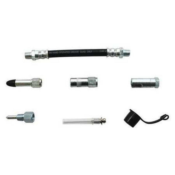 LUBRIMATIC 05060 Grease Gun Fitting Kit,Steel,12000 psi