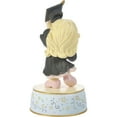 thumbnail image 3 of Precious Moments From Cap And Gown To New Horizons Blonde Girl/Black Gown Musical, Count 1, 3 of 6