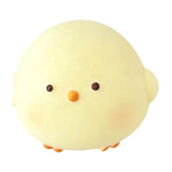 EclipseJewels Little Yellow Chick Squishy Toy, Ultra-Soft Slow Rebound Fingertip Stress Relief, Adorable Sensory Toy for Anxiety & Relaxation