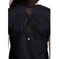 thumbnail image 3 of RBX Active Women's Short Sleeve Buttery Soft Mesh Back Workout T-Shirt, 3 of 5