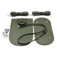 thumbnail image 2 of Handmade Waterproof Bag Bottom Base Anti-skidding Surface Handbag Shoulder Strap Stable Metal Buckle Bag Making Parts Backpack Green, 2 of 9