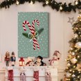thumbnail image 5 of Peppermint Snowman Collection B- Gallery Wrapped Canvas, 5 of 9