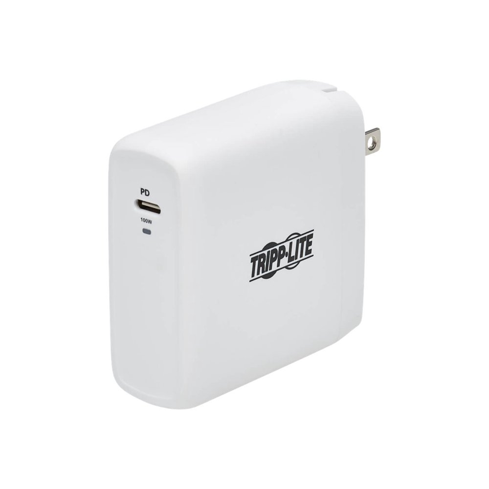 Tripp Lite USB C Wall Charger Compact 1Port GaN Technology, 100W PD3