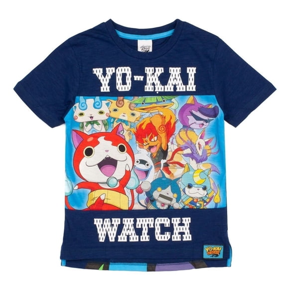 Yo-Kai Watch T-Shirt Garçon à Panneaux