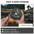 thumbnail image 5 of BAOKALER 2 Pack Camping String Lights Retractable, 32.8ft Outdoor Camping Lanterns with 5 Lighting Modes, 2000MAH Camping Lights Rechargeable, USB, Waterproof, 5 of 14