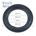 thumbnail image 1 of Lishi Mousse Anneau en Caoutchouc Haut-Parleur Surround Kit de Réparation - 2pcs/Set, 1 of 5