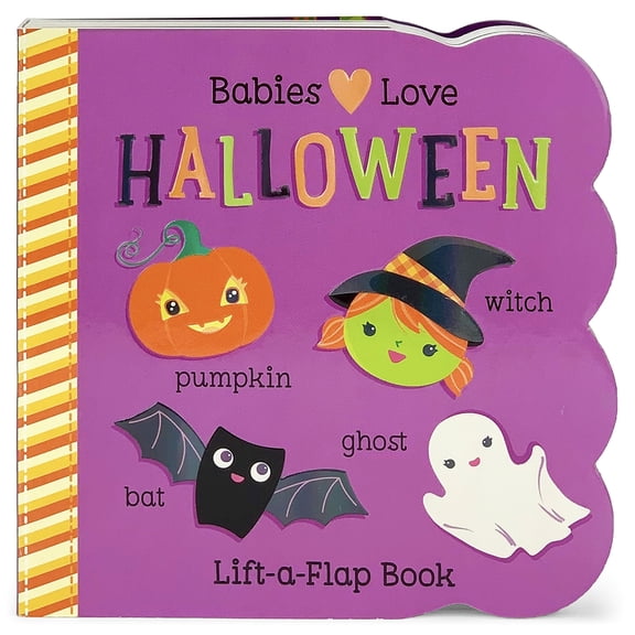 Pre-Owned Babies Love Halloween: A Lift-a-Flap Board Book for Babies and Toddlers, 9781680521153, 1680521152, Paperback, Ltf Brdbk edition