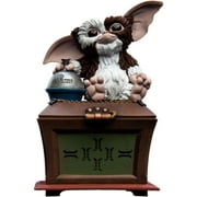 14.75" Gremlins Mini Epics Gizmo Sitting on a Decorative Box Figure