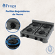 thumbnail image 4 of Parrilla de Mesa, FRAGA P706, 4 Quemadores, Porcelanizada, Encendido Manual, Gas L.P., Hecho en México., 4 of 4