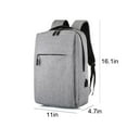 thumbnail image 3 of 100Fens Laptop Backpack 15.6 Inch,Business Slim Laptops Travel Backpacks With Usb Charging Port,College School Computer Bag Gifts For Men And Women, 3 of 6