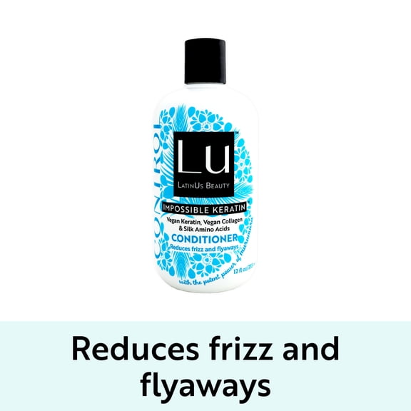 Lu by LatinUs Beauty Control Conditioner, Frizz Free, 12 fl oz