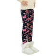 thumbnail image 5 of GYRATEDREAM Children Girls Leggings Printing Warm Thick Fleece Lined Kids Skinny Pants Trousers Teenage Child 2-13 Years, 5 of 9