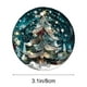 thumbnail image 3 of Colgante navideño de acrílico con forma de avión para árbol de Navidad., 3 of 6