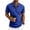 Royal Blue, variant on LTTVQM Mens Textured Knit Polo Shirts 1/4 Zipper Tops Short Sleeve Casual Lightweight Spring Summer Fashion Golf Shirt White 2XL
