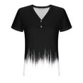 thumbnail image 2 of ATENAR Shirts for Women Summer Short Sleeve T Shirts for Women Casual Tee Black L, 2 of 7