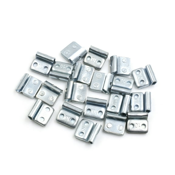10g Clip-on Tyre Wheel Balance Weights for Motorcycle Car 19 x 19mm 20pcs