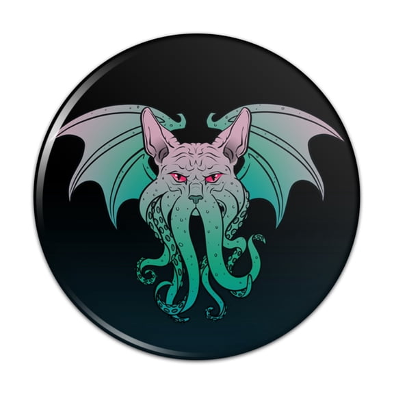 Cathulhu Pinback Button Pin