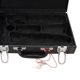 thumbnail image 5 of Estuche de transporte para almacenamiento de , con protección forrada, carcasa rígida liviana, profesional, de cuero PU, resistente al agua, Sunnimix Estuche para clarinete, 5 of 5