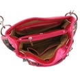 thumbnail image 3 of Deep Forest Camouflage Rhinestone Cross Purse / Wallet Set Hot Pink Trim, 3 of 6