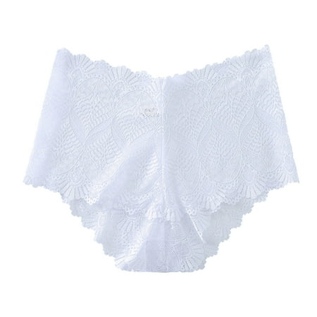 

Ladies Panties Stylish Solid Color High Waist Lace Sexy Back Lace Hollow Breathable Belly Underpants Seaside Leisure Underwears