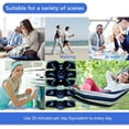 thumbnail image 7 of EMS Muscle Stimulator Abdominal Trainer Abs Toner Arm Belly Leg Exercise Workout Lose Weight Fat Burn Home Gym Fitness Equipment (blue), 7 of 7