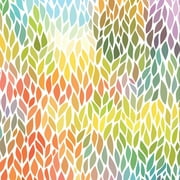 Club Pack of 288 Flutter Prism Premium 3-Ply Disposable Beverage Napkins 5"