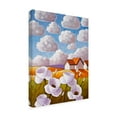 thumbnail image 2 of Trademark Fine Art 'Flowers And Clouds' Canvas Art by Cathy Horvath-Buchanan, 2 of 3