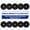 260lb set, variant on INTRTLOCKINGING TILES 100 LB Bumper Plates, 2-Inch Olympic Black Rubber Weight Set for Home Workouts, Weightlifting and Strength Training