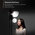 thumbnail image 3 of Soft ML-CS1625 Kit de Carpa Suave Con 3 Adaptadores para Fotografía Light Flash Studio Photography Retrato Stream en vivo, 3 of 7