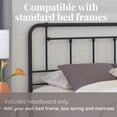 thumbnail image 3 of Baldwin King Headboard Only - Textured Black, 3 of 5