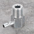 thumbnail image 3 of Intake Manifold Vacuum Fitting 90° 3/8NPT-1/4 Hose Nipple Car Modification 4535Z, 3 of 7